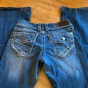 BKE Denim Sabrina 31L Inseam is 30 Medium Wash Bootcut